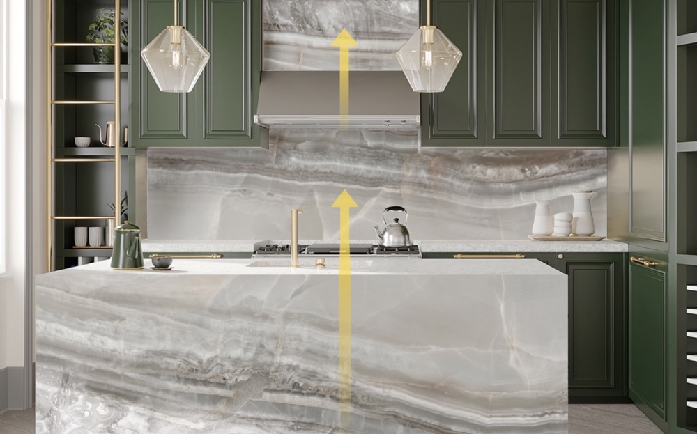 kitchen setting Temecula bioquartz